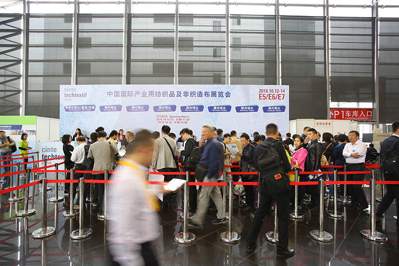 产业用及无纺布展现场图片